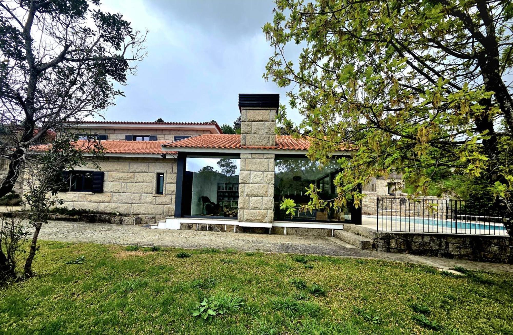 Villa Casa Fraga Do Suadouro Campo do Geres Esterno foto